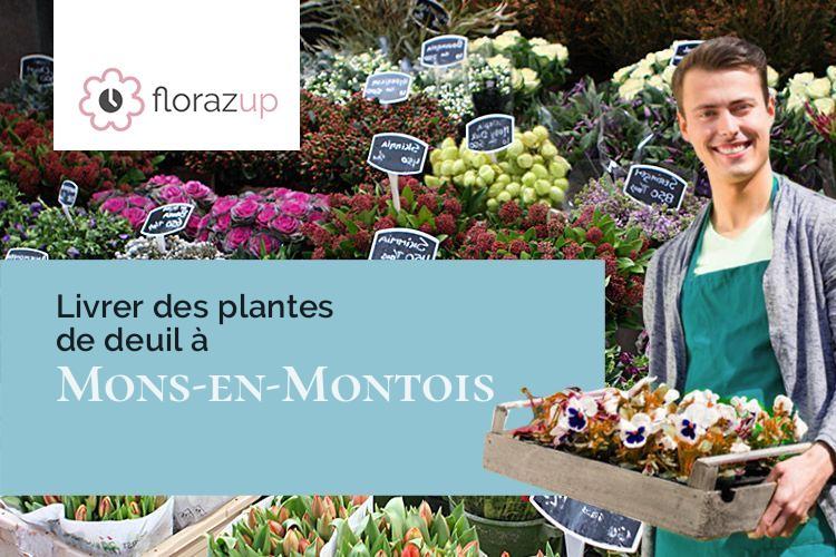 coeurs de fleurs pour une crémation à Mons-en-Montois (Seine-et-Marne/77520)