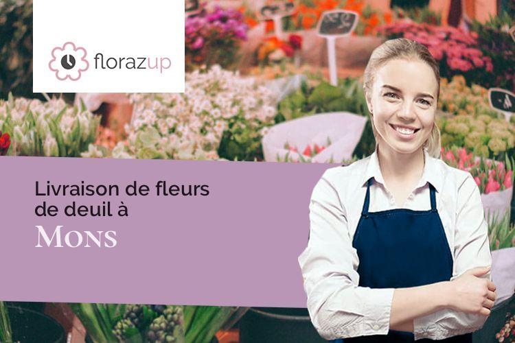 couronnes de fleurs pour une crémation à Mons (Puy-de-Dôme/63310)