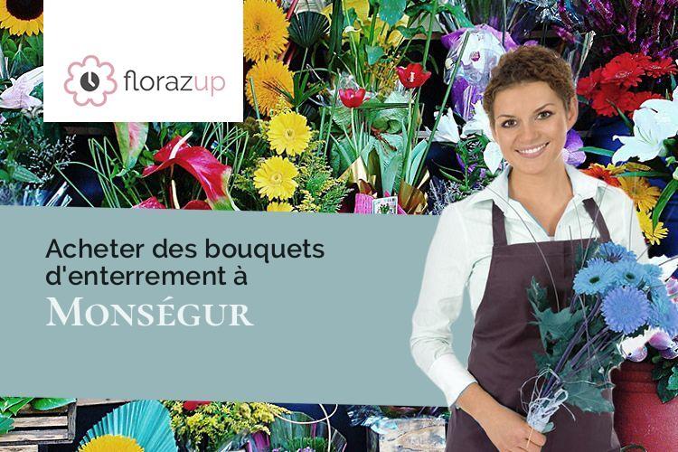 créations de fleurs pour des obsèques à Monségur (Lot-et-Garonne/47150)