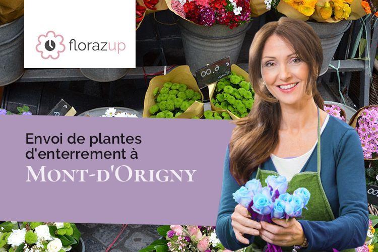 compositions de fleurs pour un deuil à Mont-d'Origny (Aisne/02390)