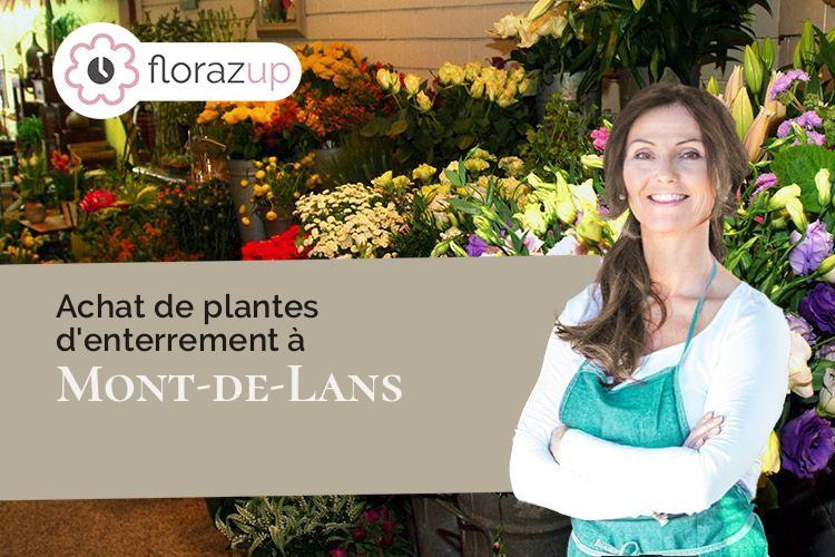 croix de fleurs pour un décès à Mont-de-Lans (Isère/38860)