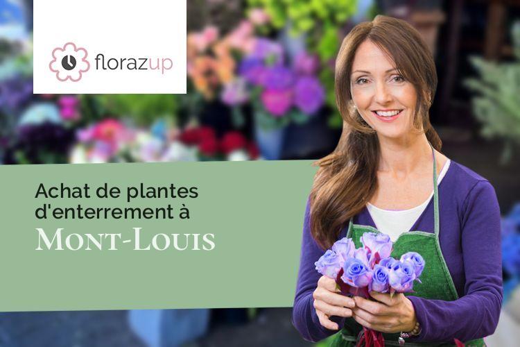 compositions de fleurs pour un deuil à Mont-Louis (Pyrénées-Orientales/66210)