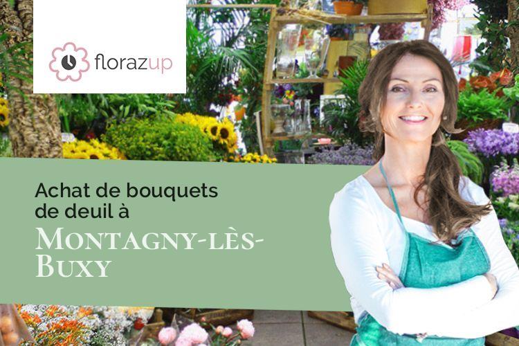 gerbes de fleurs pour un deuil à Montagny-lès-Buxy (Saône-et-Loire/71390)