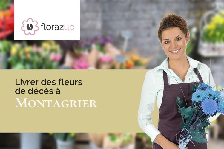 coeurs de fleurs pour une crémation à Montagrier (Dordogne/24350)