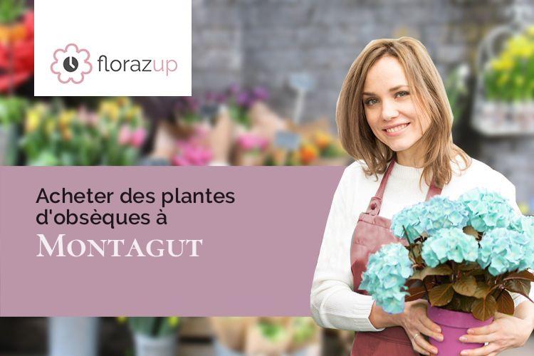 compositions florales pour un enterrement à Montagut (Pyrénées-Atlantiques/64410)