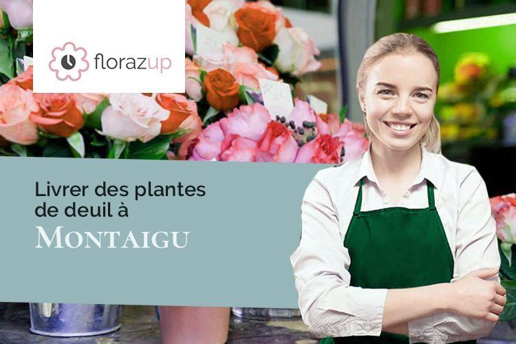 gerbes de fleurs pour un enterrement à Montaigu (Aisne/02820)