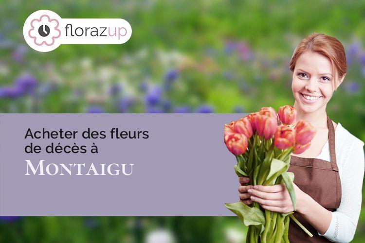 coupes de fleurs pour un deuil à Montaigu (Vendée/85600)