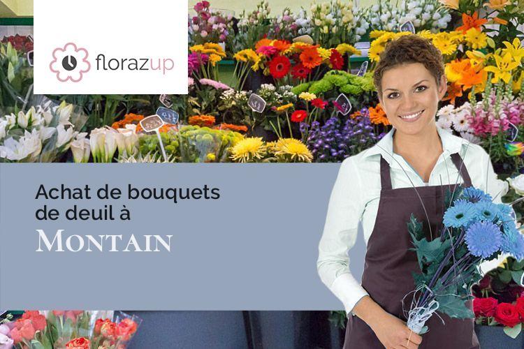 coupes de fleurs pour un deuil à Montain (Tarn-et-Garonne/82100)