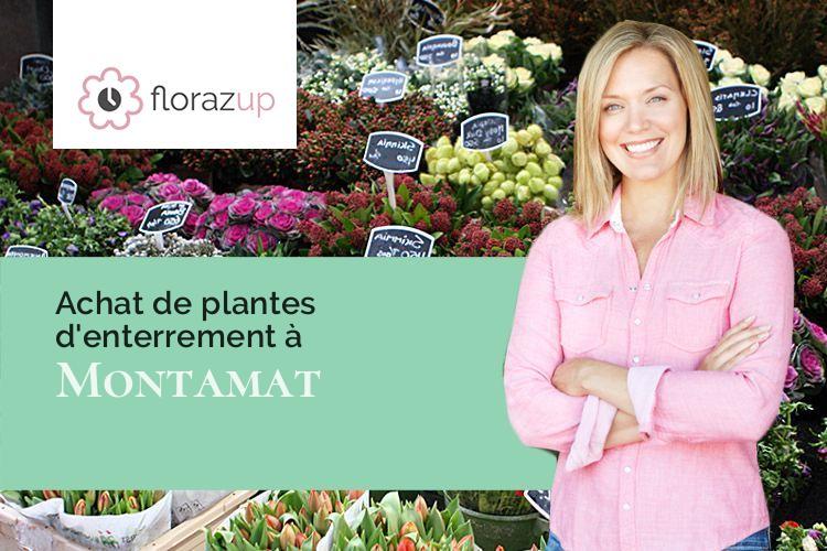 bouquets de fleurs pour des obsèques à Montamat (Gers/32220)