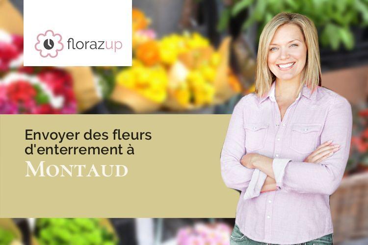 compositions de fleurs pour un deuil à Montaud (Isère/38210)