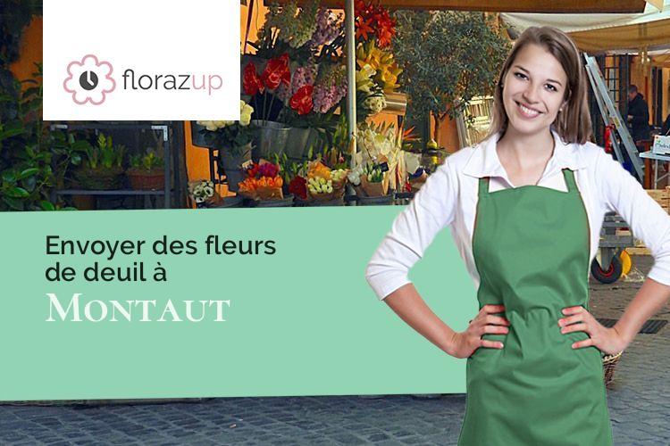 bouquets de fleurs pour un décès à Montaut (Gers/32300)