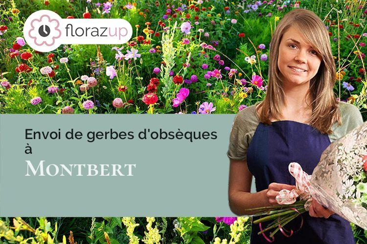 créations florales pour un deuil à Montbert (Loire-Atlantique/44140)