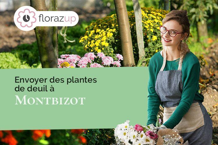 couronnes florales pour des obsèques à Montbizot (Sarthe/72380)