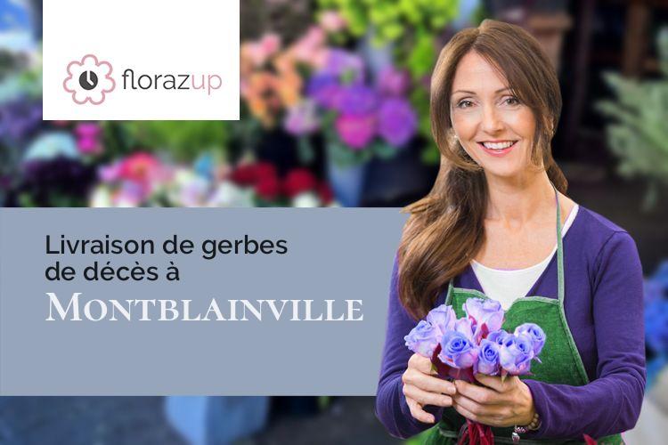 gerbes de fleurs pour une crémation à Montblainville (Meuse/55270)