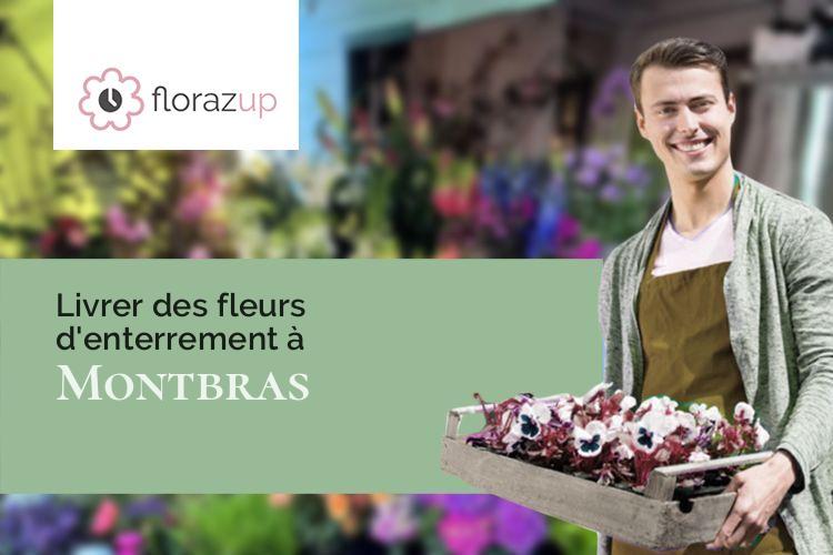 compositions de fleurs pour un enterrement à Montbras (Meuse/55140)