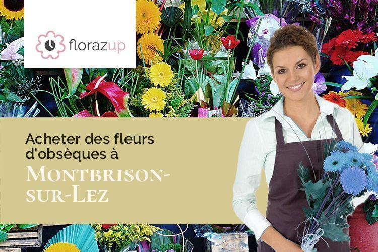 créations de fleurs pour un décès à Montbrison-sur-Lez (Drôme/26770)