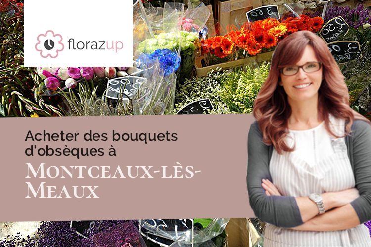 coupes de fleurs pour des funérailles à Montceaux-lès-Meaux (Seine-et-Marne/77470)