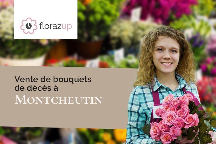 gerbes de fleurs pour des funérailles à Montcheutin (Ardennes/08250)