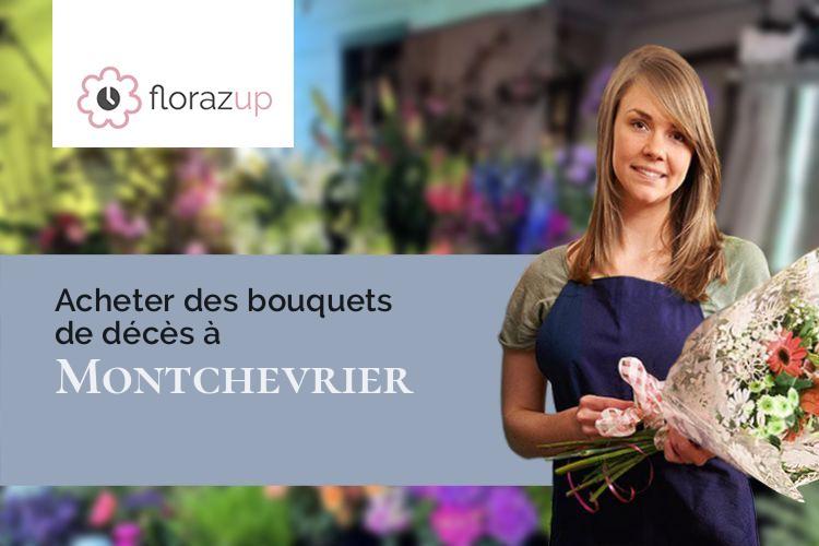 compositions florales pour une crémation à Montchevrier (Indre/36140)