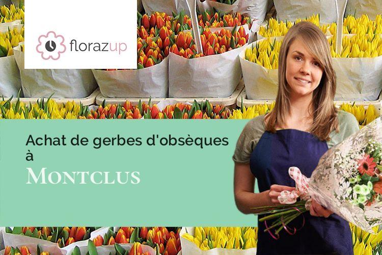 créations florales pour des funérailles à Montclus (Gard/30630)