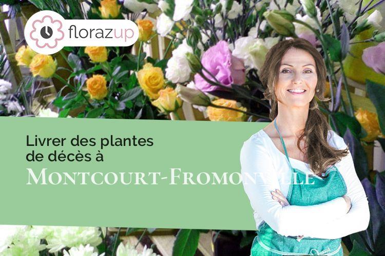 bouquets de fleurs pour un enterrement à Montcourt-Fromonville (Seine-et-Marne/77140)