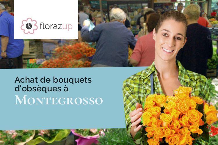 bouquets de fleurs pour un décès à Montegrosso (Corse/20214)