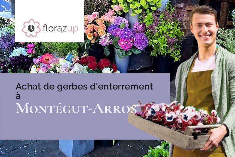 créations florales pour des funérailles à Montégut-Arros (Gers/32730)