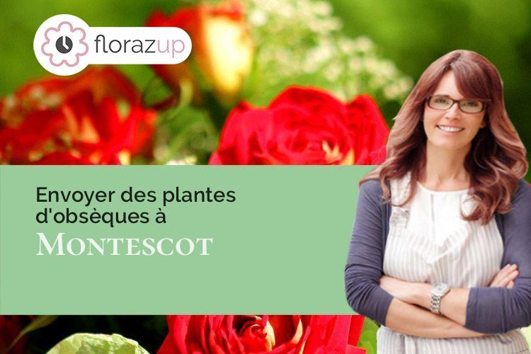 gerbes de fleurs pour une crémation à Montescot (Pyrénées-Orientales/66200)