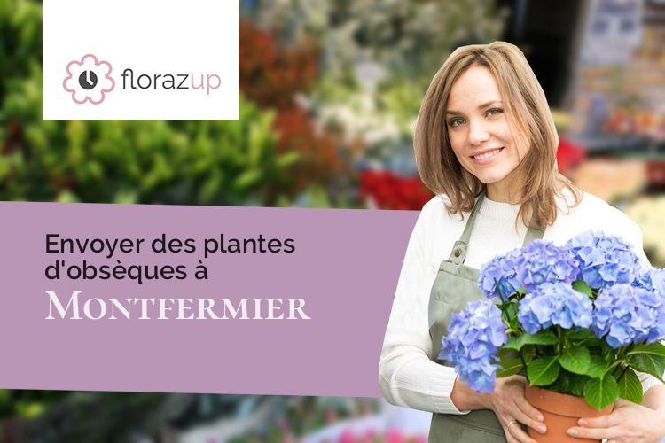 coeurs de fleurs pour un décès à Montfermier (Tarn-et-Garonne/82270)