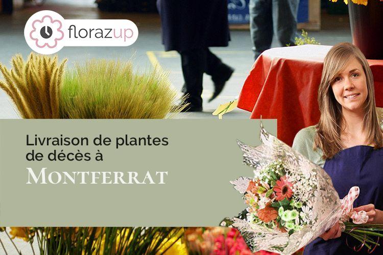 bouquets de fleurs pour une crémation à Montferrat (Var/83131)