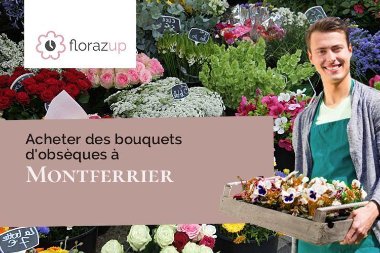 créations florales pour un décès à Montferrier (Ariège/09300)