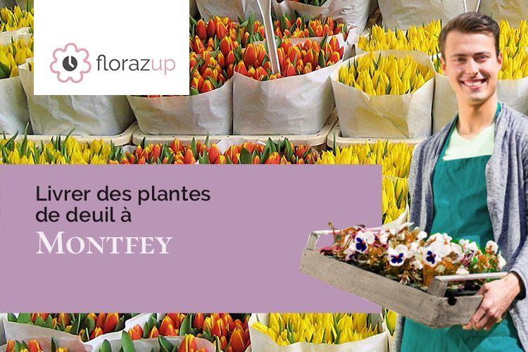 créations florales pour une crémation à Montfey (Aube/10130)