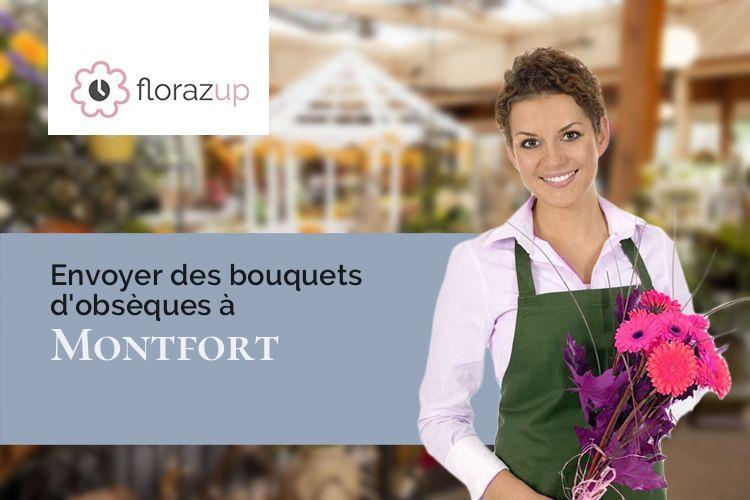 créations florales pour des funérailles à Montfort (Alpes-de-Haute-Provence/04600)