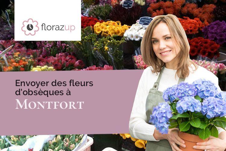 compositions de fleurs pour une crémation à Montfort (Doubs/25440)
