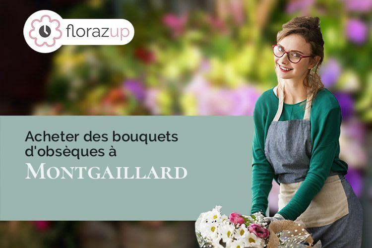 compositions florales pour des obsèques à Montgaillard (Ariège/09330)