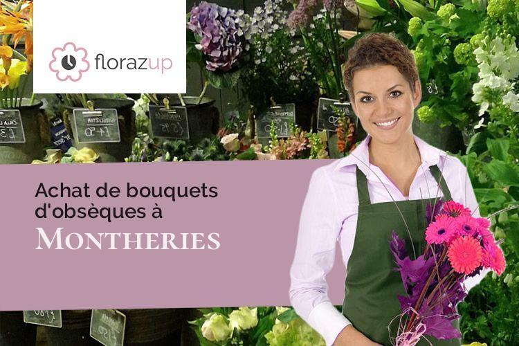 bouquets de fleurs pour un enterrement à Montheries (Haute-Marne/52330)