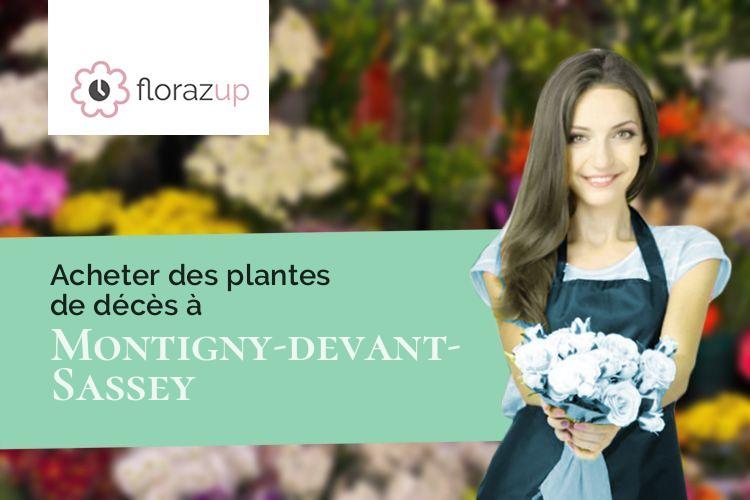 fleurs deuil pour une crémation à Montigny-devant-Sassey (Meuse/55110)