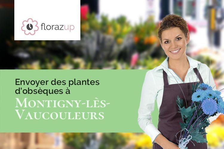 compositions de fleurs pour un deuil à Montigny-lès-Vaucouleurs (Meuse/55140)