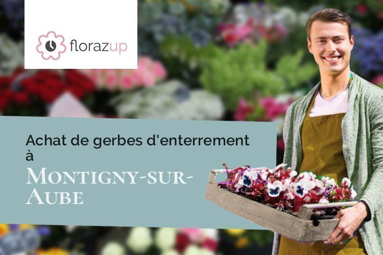 bouquets de fleurs pour un décès à Montigny-sur-Aube (Côte-d'Or/21520)
