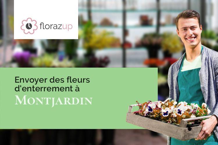 créations de fleurs pour un deuil à Montjardin (Aude/11230)
