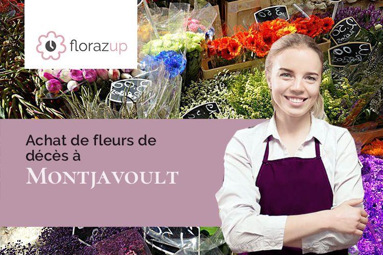 créations de fleurs pour des obsèques à Montjavoult (Oise/60240)