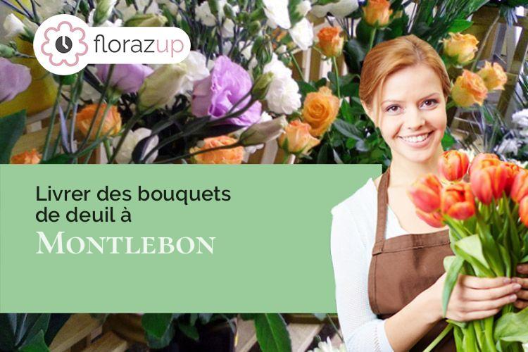 couronnes florales pour des obsèques à Montlebon (Doubs/25500)