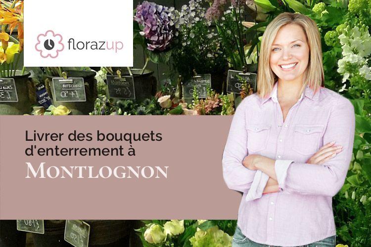 couronnes de fleurs pour un enterrement à Montlognon (Oise/60300)