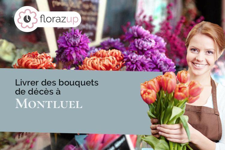 coeur de fleurs pour un enterrement à Montluel (Ain/01120)