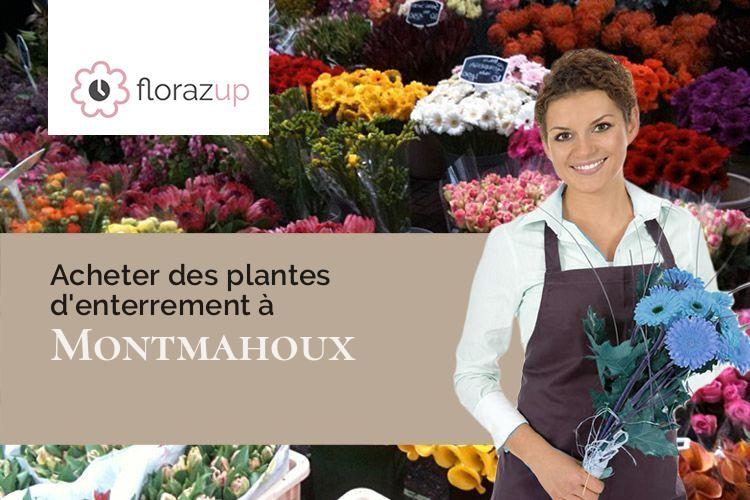 fleurs deuil pour un décès à Montmahoux (Doubs/25270)