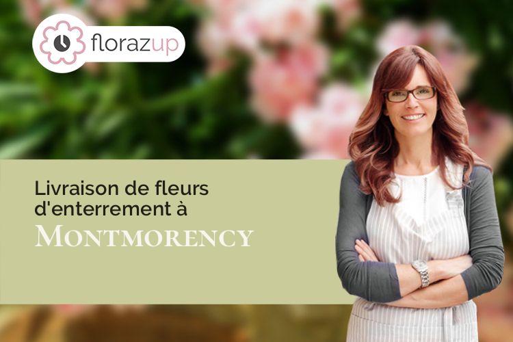 couronnes de fleurs pour une crémation à Montmorency (Val-d'Oise/95160)