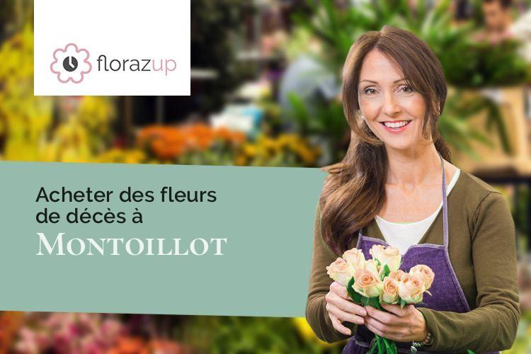créations de fleurs pour une crémation à Montoillot (Côte-d'Or/21540)