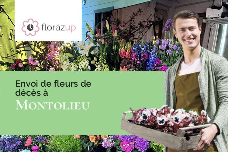 créations de fleurs pour une crémation à Montolieu (Aude/11170)