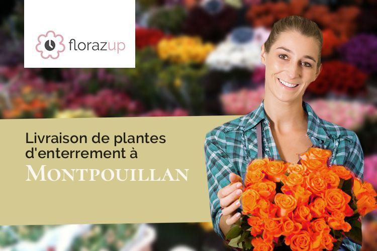 coupes de fleurs pour un enterrement à Montpouillan (Lot-et-Garonne/47200)