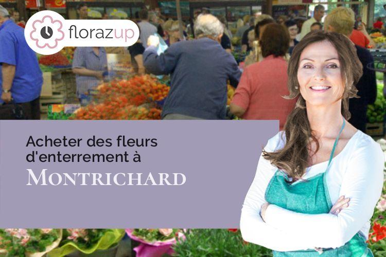 créations florales pour un enterrement à Montrichard (Loir-et-Cher/41400)